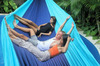 Картинка гамак туристический Ticket to the Moon Mammock Hammock Burgundy/Dark Yellow - 7