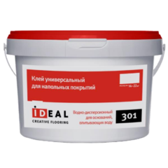 Клей Ideal 301 для бытовых ПВХ-покрытий 14 кг