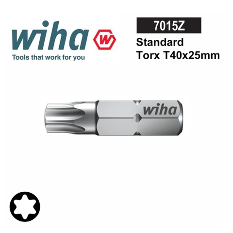 Бита T40 х25мм TORX Wiha 7015Z 01722