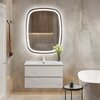 Cezares MOLVENO-100-2C-SO-LG MOLVENO База под раковину подвесная с двумя выкатными ящиками, Legno Grigio, 1000x500x500, MOLVENO-100-2C-SO-LG