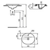 Раковина встраиваемая 48х40 см Ideal Standard Connect E503801