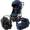 Комплект 3в1 коляска Britax Roemer SMILE 5Z Night Blue + автокресло BABY-SAFE PRO Space Black