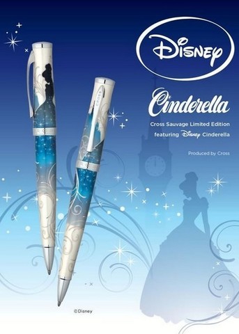 Ручка шариковая Cross Sauvage, Disney Cinderella LE (AT0312D-14)