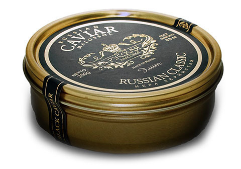 Икра черная осетровая "Русская Классика ЭЛИТ", 250г