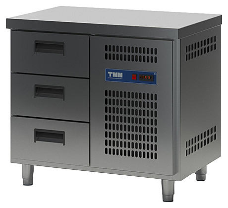 Стол холодильный ТММ СХСБ-К-1/3Я (945x700x870)