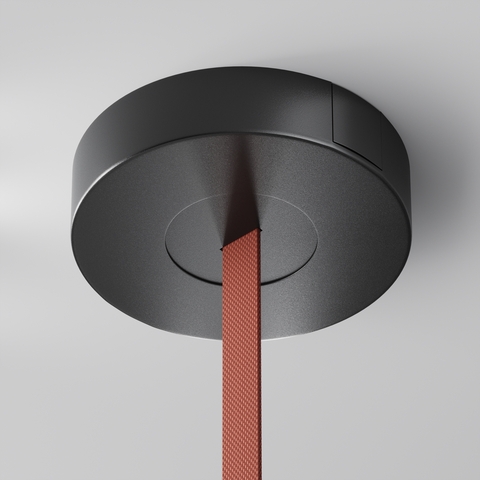 Потолочная чаша накладная с коннектором питания комплект Maytoni Parity TRA130SC-1B