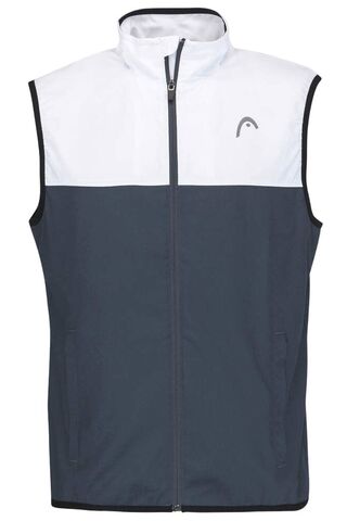 Теннисная жилетка Head Club 22 Vest - navy