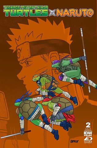 Teenage Mutant Ninja Turtles x Naruto #2 (Cover C)