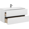 Aquanet 238369 Тумба с раковиной Алвита 100 цв.белый (238369)