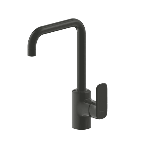 Смеситель для кухни Bravat Aori с одной ручкой, черный (F7421454BW-ENG)