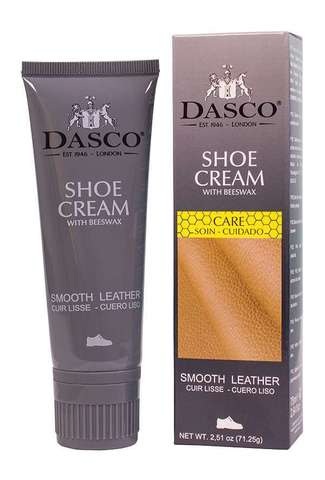 Крем для обуви,DASCO SHOE CREAM, тюбик с губкой, 75мл