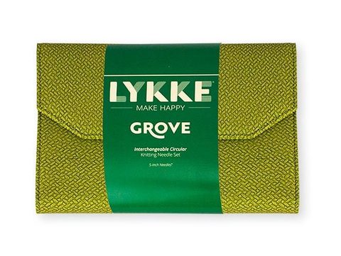 Набор бамбуковых разъемных спиц Lykke Green Basketweave Effect 11,5 см