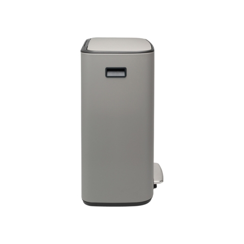 Мусорный бак Bo Pedal Bin 2x30л Brabantia Минерально-серый