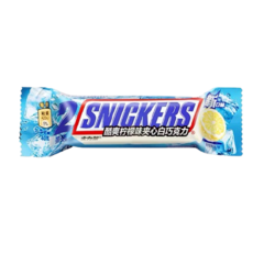 Шоколадный батончик «Snickers» со вкусом лимона
