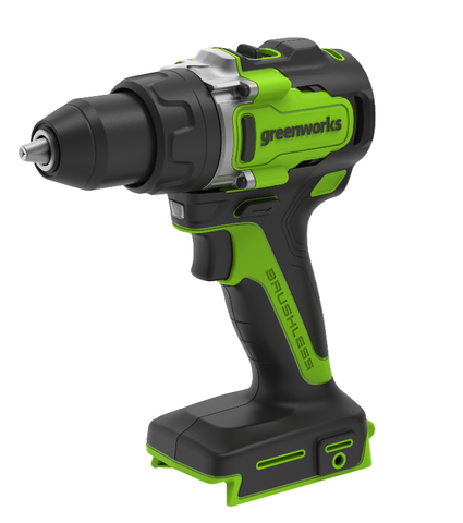 Дрель-шуруповерт аккумуляторная Greenworks GD24DD90 Арт. 3707507,  24V, 90 Нм, бесщеточная, без АКБ и ЗУ