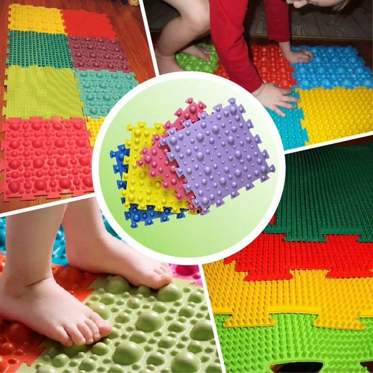 Массажные коврики для ног ребенка