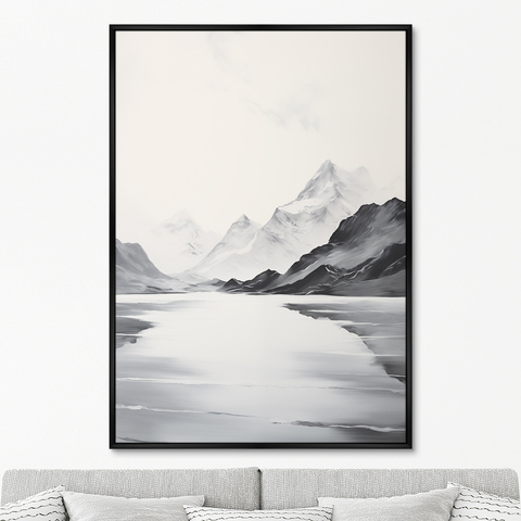 ArtNoMore - Репродукция картины на холсте Landscape collection, Reflection, No 2, 2024г.