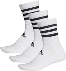 Носки теннисные Adidas 3S Cushion Crew 3PP -White/White/White