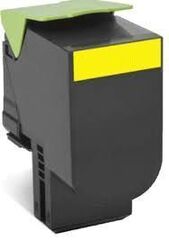 Картридж для принтеров Lexmark CX510 желтый (yellow). Ресурс 4000 стр (80C8XYE)