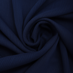 Шифон крэш, 75 гр/м2, 145 см, синий