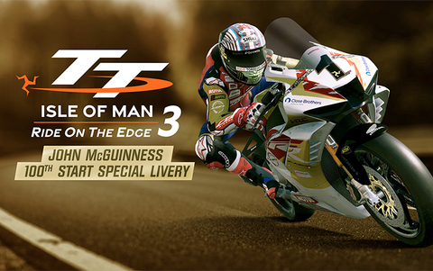 TT Isle Of Man 3 - John McGuinness 100th Start Livery (для ПК, цифровой код доступа)