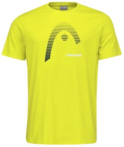 Теннисная футболка Head Club Carl T-Shirt - yellow