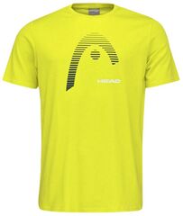 Теннисная футболка Head Club Carl T-Shirt - yellow