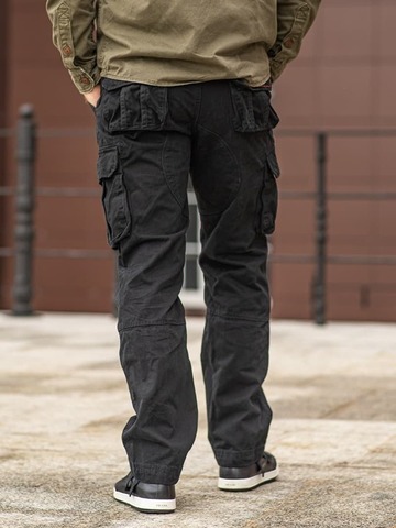 Брюки M65 Cargo (черные)