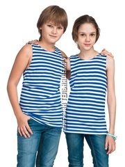 Купить Детская майка-тельняшка ВДВ (голубая полоса) в Магазине тельняшек