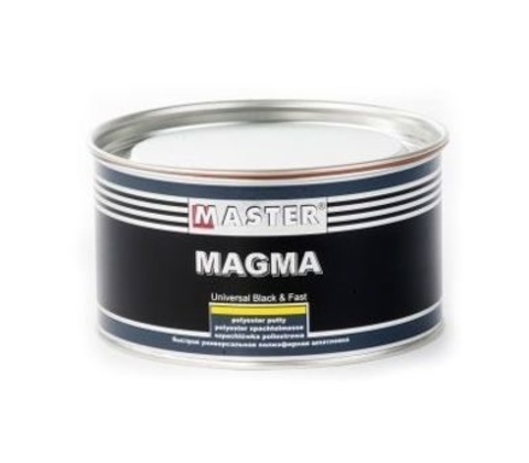 MASTER MAGMA - Шпатлёвка черная универсальная (быстрая) (1000 мл) 1,98 кг (7691)