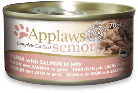 купить  Applaws Cat Jelly Senior Cat Tuna with Salmon консервы для пожилых кошек, тунец и лосось