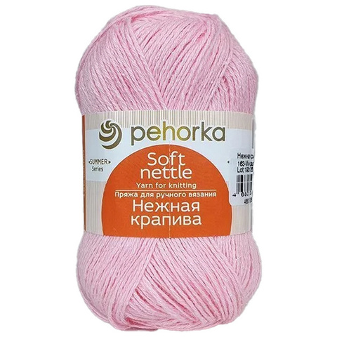 Пряжа Пехорка Нежная крапива 163 миндаль