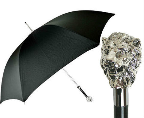 Зонт-трость Pasotti 5787-19-W37 Silver Lieon