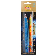 Карандаши многоцветные KOH-I-NOOR MAGIC 9038, 3шт ассорти