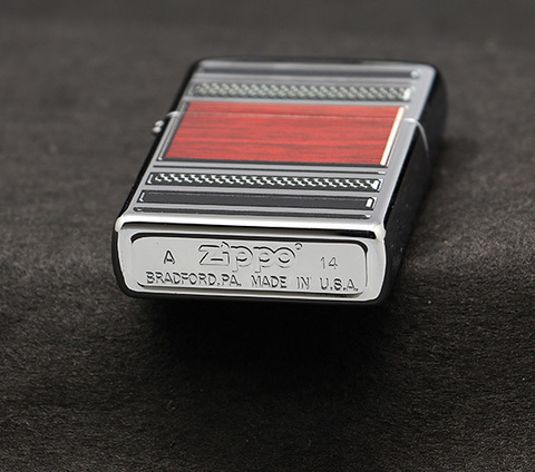 Зажигалка ZIPPO Pipe High Polish Chrome латунь/сталь серебро 36x12x56 мм (28676)