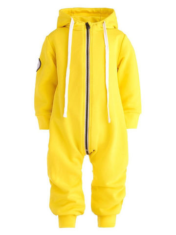 Комбинезон из футера "Желтый"