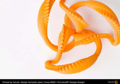 Пластик для 3D-принтера Fillamentum PLA Extrafill Orange