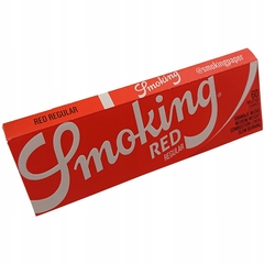 Бумага для самокруток SMOKING REGULAR RED*60*50