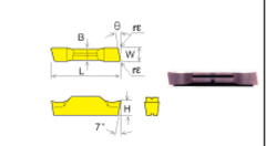 Пластина MGGN250R-8-ZP30 отрезная