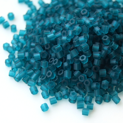 Бисер Тохо Hexagon 11/0 0007BDF морская волна матовый