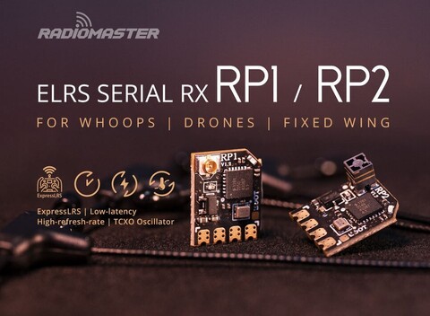 Приёмник Radiomaster RP1 v2 nano ELRS 2.4 ГГц