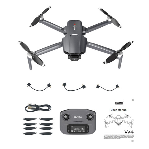 Радиоуправляемый квадрокоптер SYMA W4 FPV GPS 4K 5G 3KM - SYMA-W4