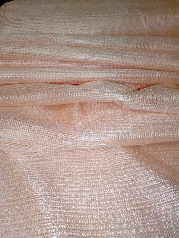 Ткань сетка - Персиковая. Арт. W2009 C12