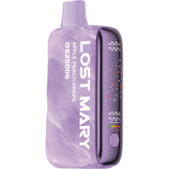 Одноразовая электронная сигарета Lost Mary OS - Яблоко Персик Виноград (25000 затяжек)