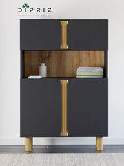 Буфет Ола с реечными вставками из сосны