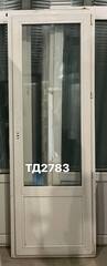 Дверь балконная пластиковая Б/У 207(в) х 72(ш)