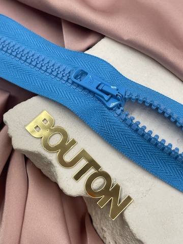 Молния трактор Тип 10 (6мм) Arta-F 225 голубая бирюза