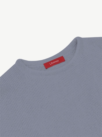 Джемпер оверсайз из мягкой шерсти