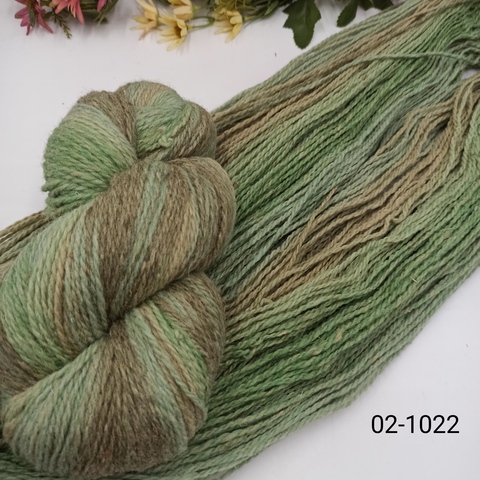 Дундага 6/2 шерсть секционного окрашивания 02-1022