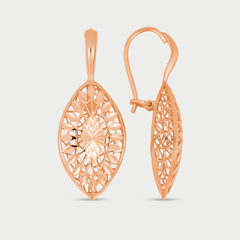 Серьги золотые